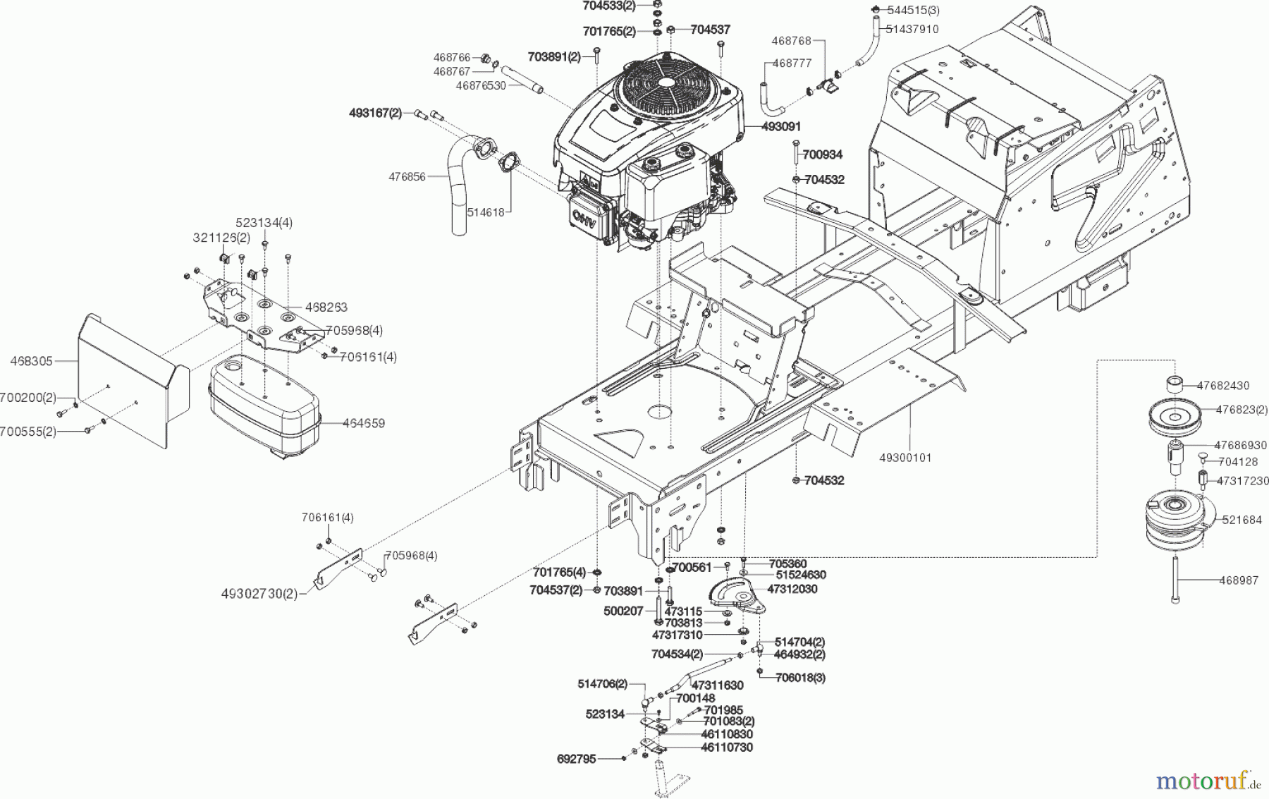 Solo by AL-KO Gartentechnik Rasentraktor T13-93.7 HDS-A COMFORT ab 04/2020 Seite 2