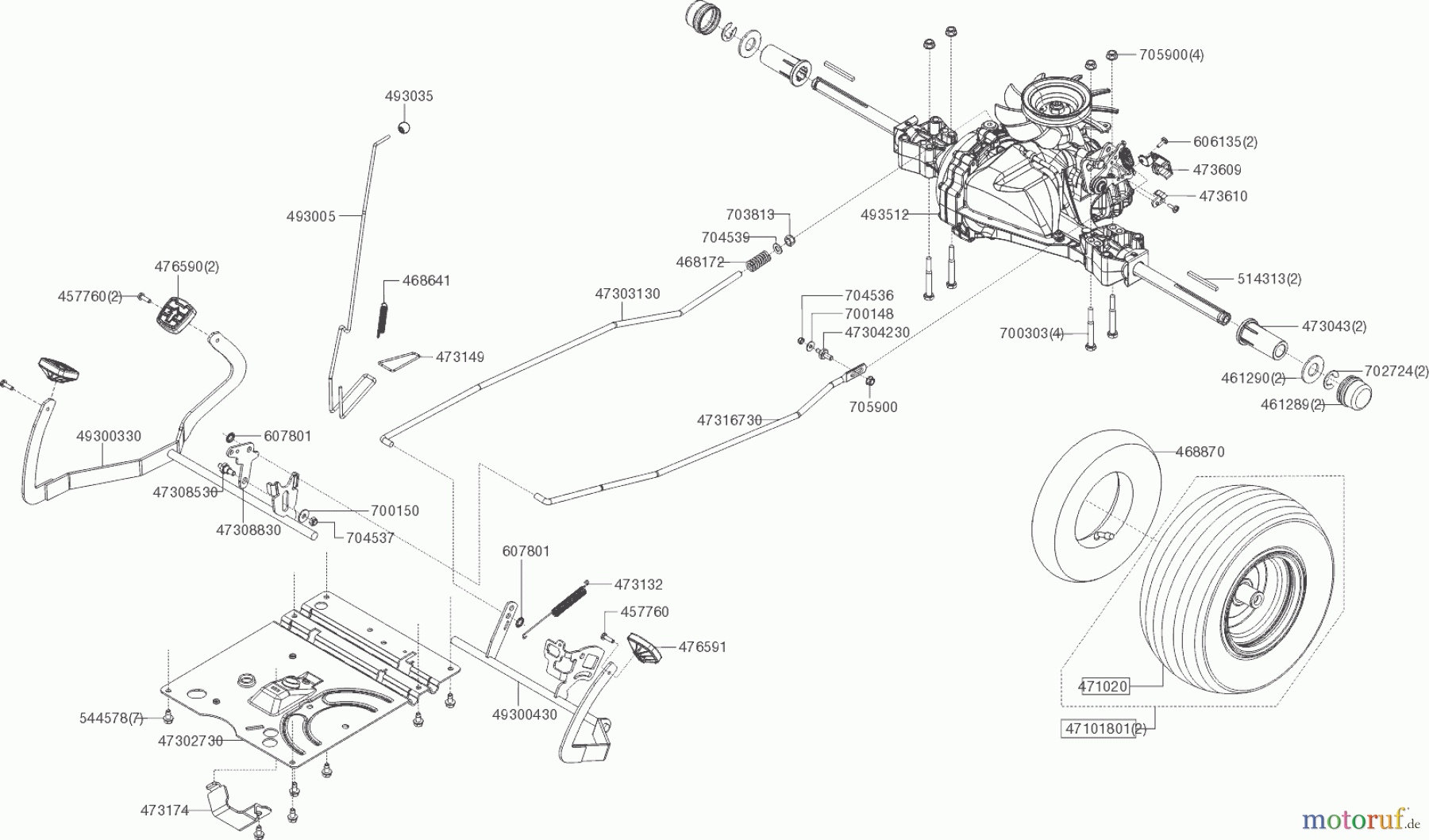 Solo by AL-KO Gartentechnik Rasentraktor T13-93.7 HDS-A COMFORT ab 04/2020 Seite 4