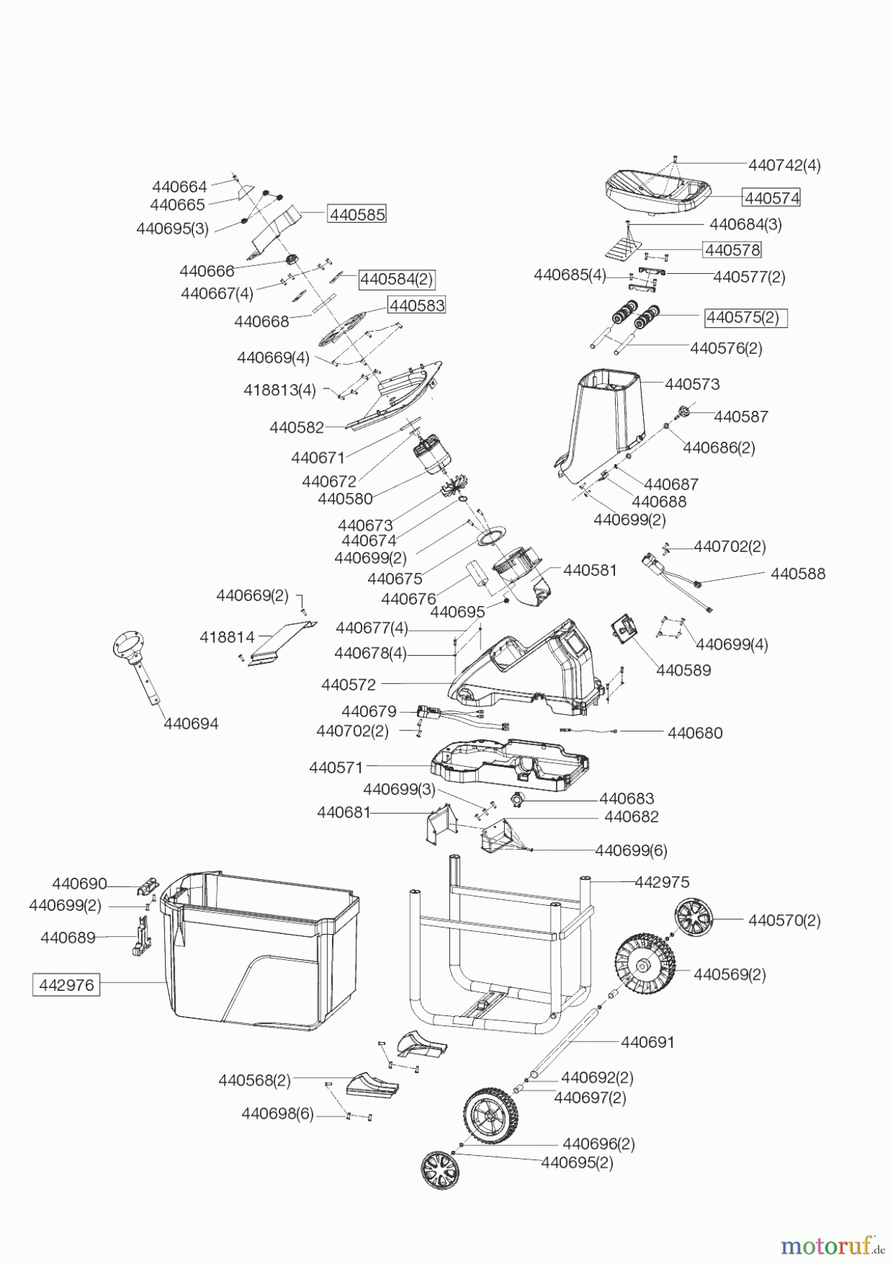  AL-KO Gartentechnik Gartenhäcksler MH 2810 EASY CRUSH  01/2021 Seite 1