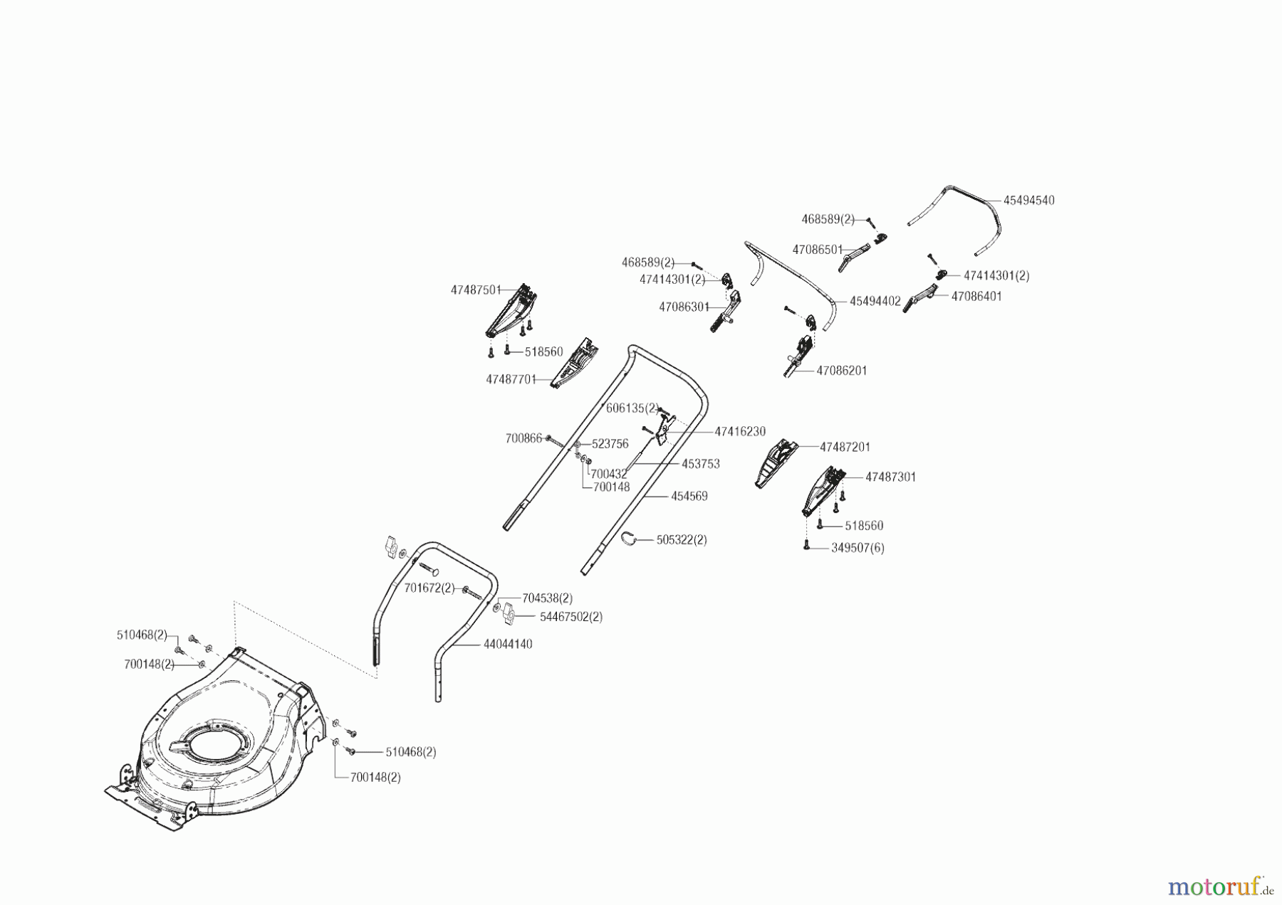 AL-KO Gartentechnik Benzinrasenmäher Highline 523 SP ab 09/2021 Seite 2