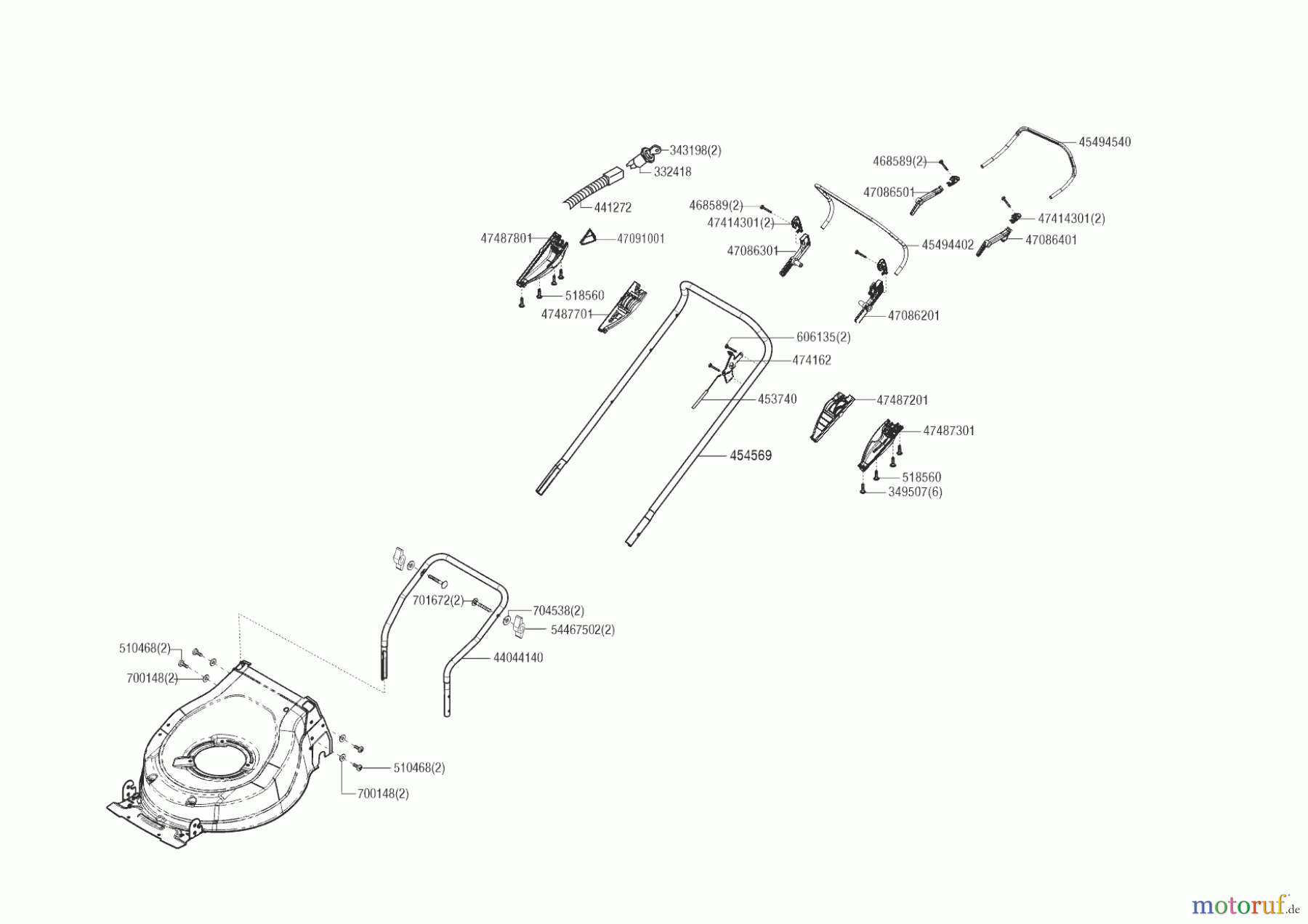 AL-KO Gartentechnik Benzinrasenmäher 525 SPI Highline ab 09/2021 Seite 2