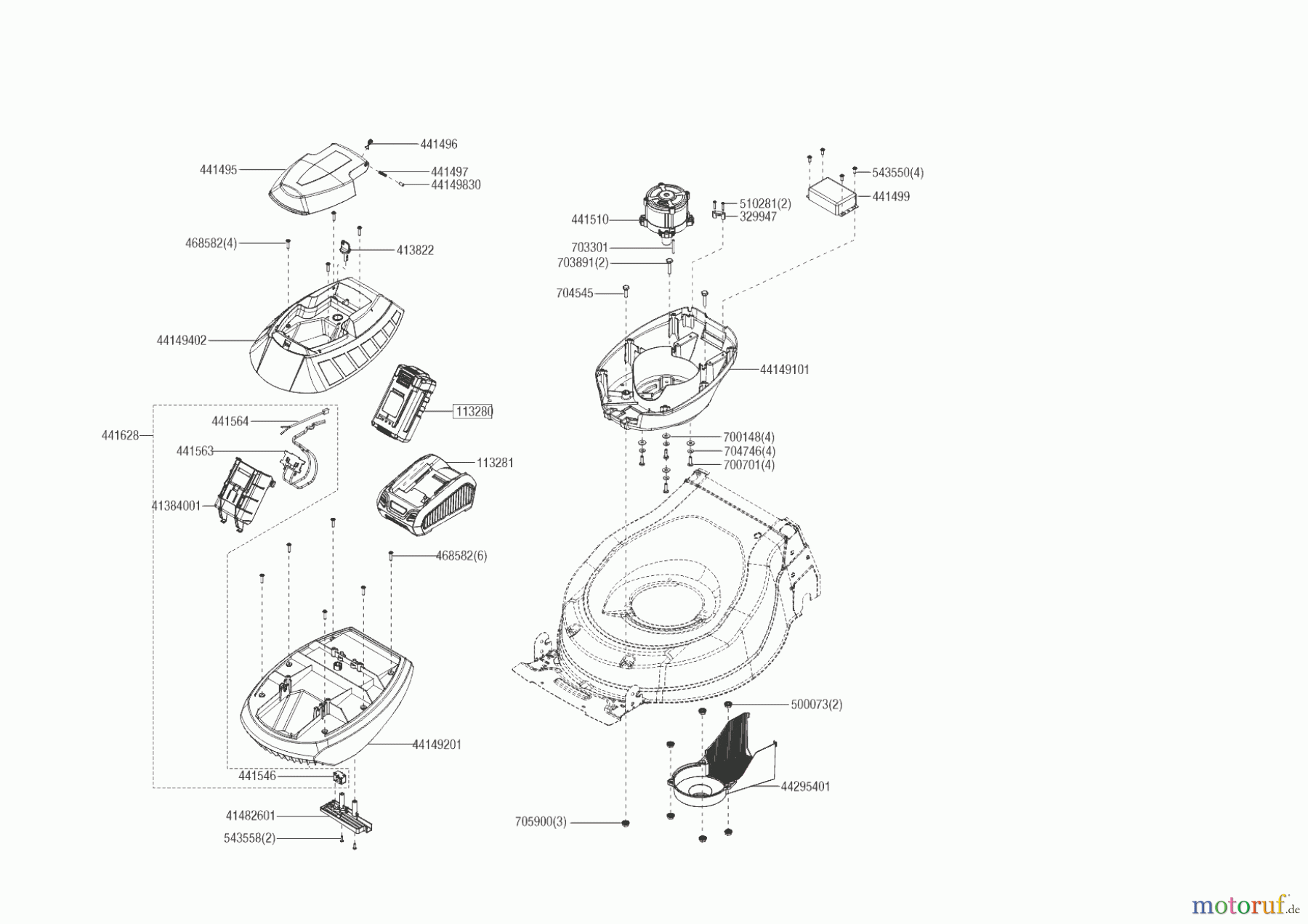  AL-KO Gartentechnik Akkurasenmäher 46.5 LI MOWEO  ab 09/2021 Seite 2