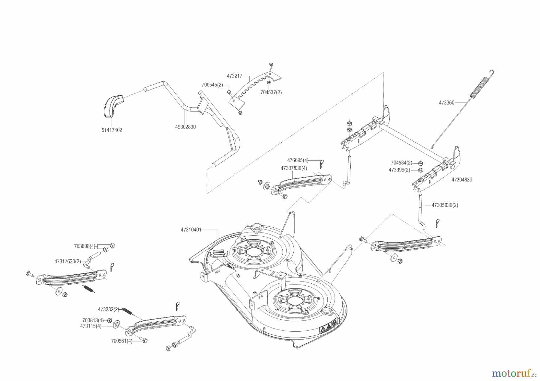 AL-KO Gartentechnik Rasentraktor TRAKTOR 15-93.2 HDS-A EASY 09/2021 Seite 5