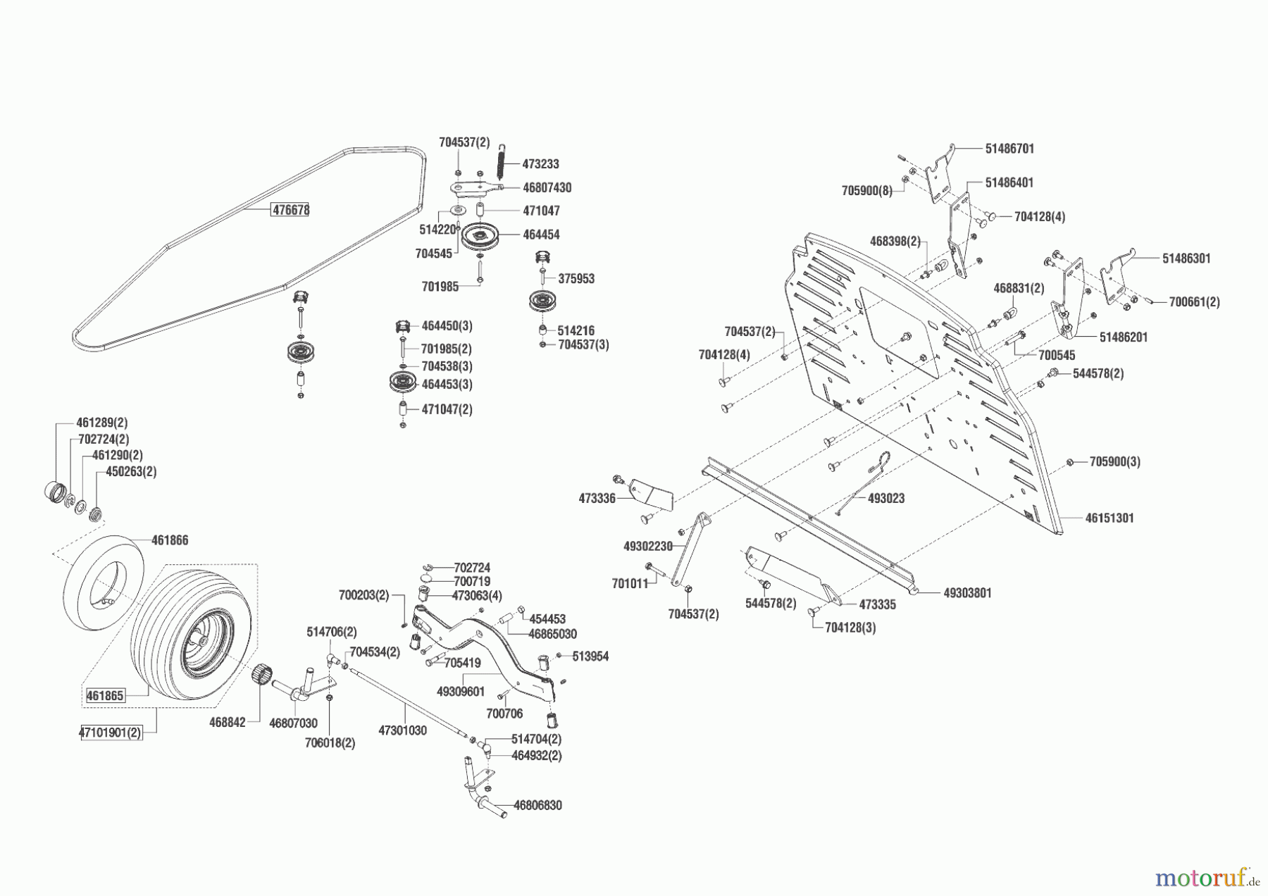 Solo by AL-KO Gartentechnik Rasentraktor T15-103.7 HD-A COMFORT ab 09/2021 Seite 3