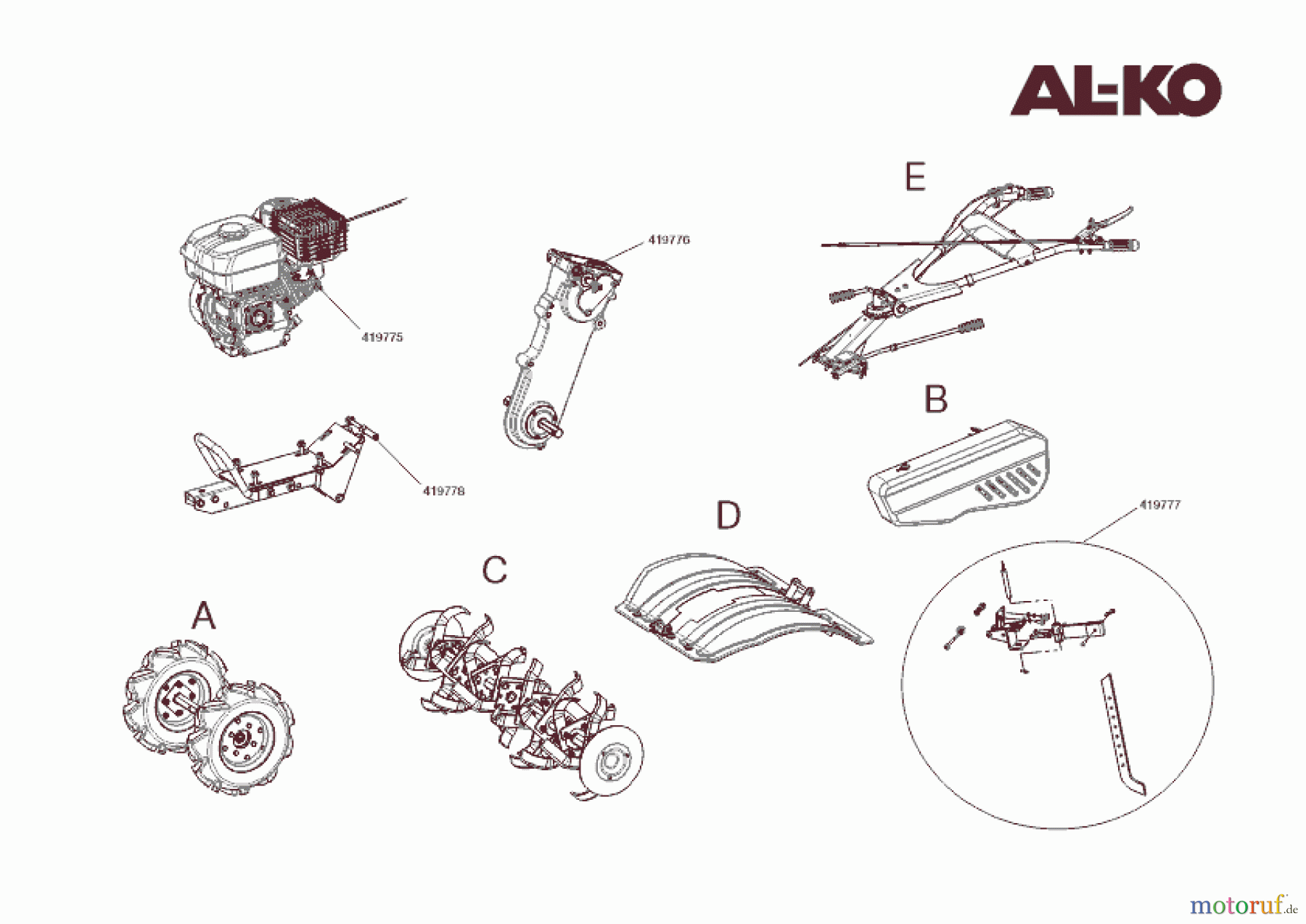 AL-KO Gartentechnik Motorhacken 113972 10/2021 - 02/2022 Seite 1