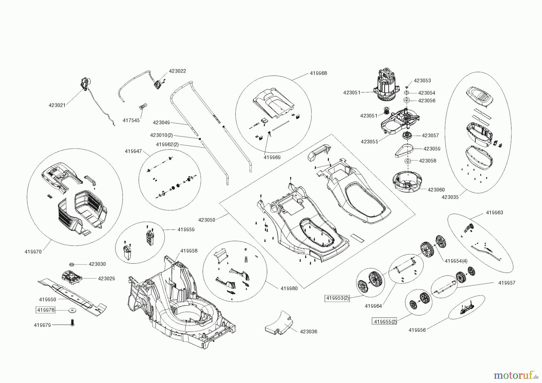  AL-KO Gartentechnik Elektrorasenmäher 113850  06/2022 Seite 1