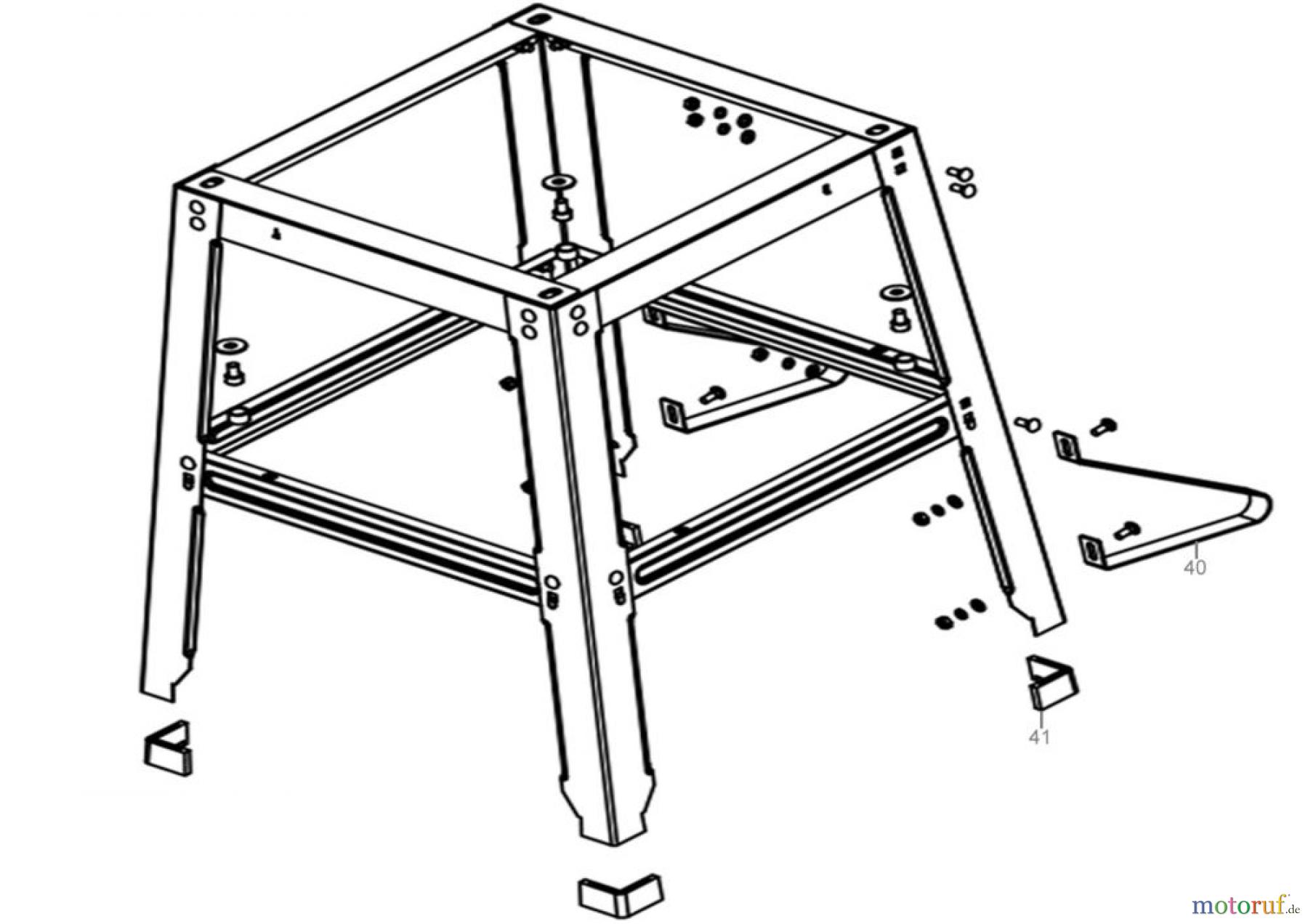 Güde Holzbearbeitung Tischkreissägen TISCHKREISSÄGE TK 2500 - 55187 FSL55187-02 Seite 2