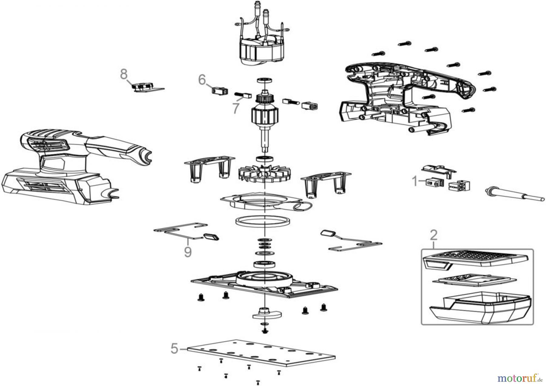  Güde Elektrowerkzeuge E-Werkzeuge Schleifer Flächenschleifer Flächenschleifer FS 90.1 Art.Nr.: 58228 FSL58228-01 Seite 1