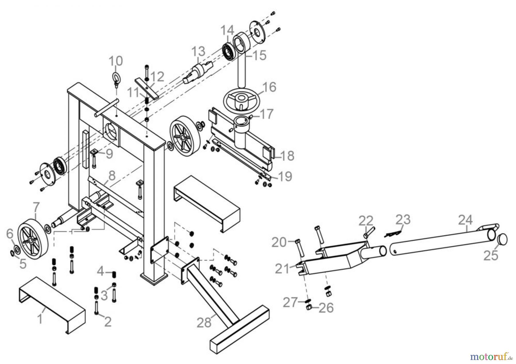 Güde Baugeräte Steinknacker STEINKNACKER GSK 140/420 - 55381 FSL55381-02 Seite 1