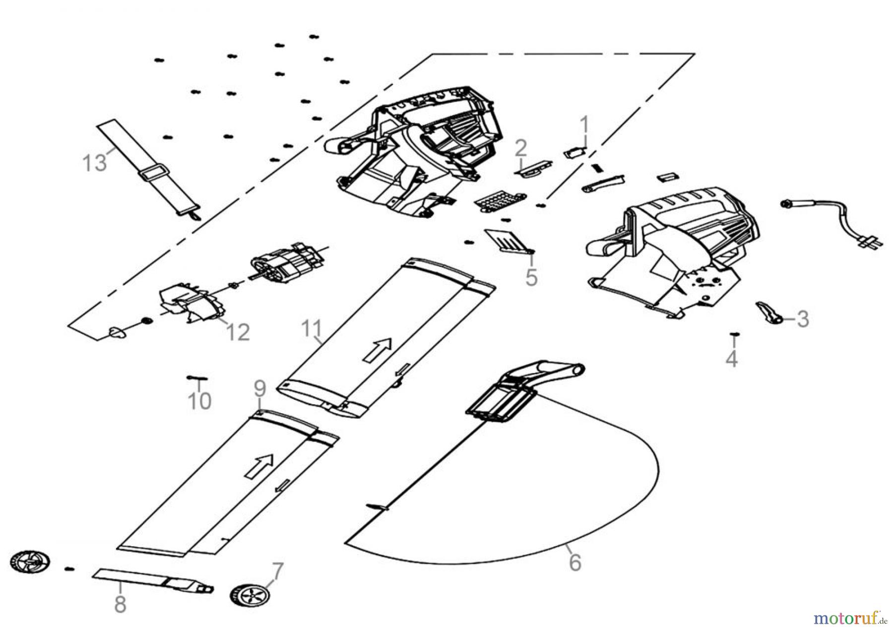  Güde Gartentechnik Laub-Sauger & Bläser Elektro Laubsauger GLS 3000.1 Vario Art.Nr.: 94416 FSL94416-01 Seite 1