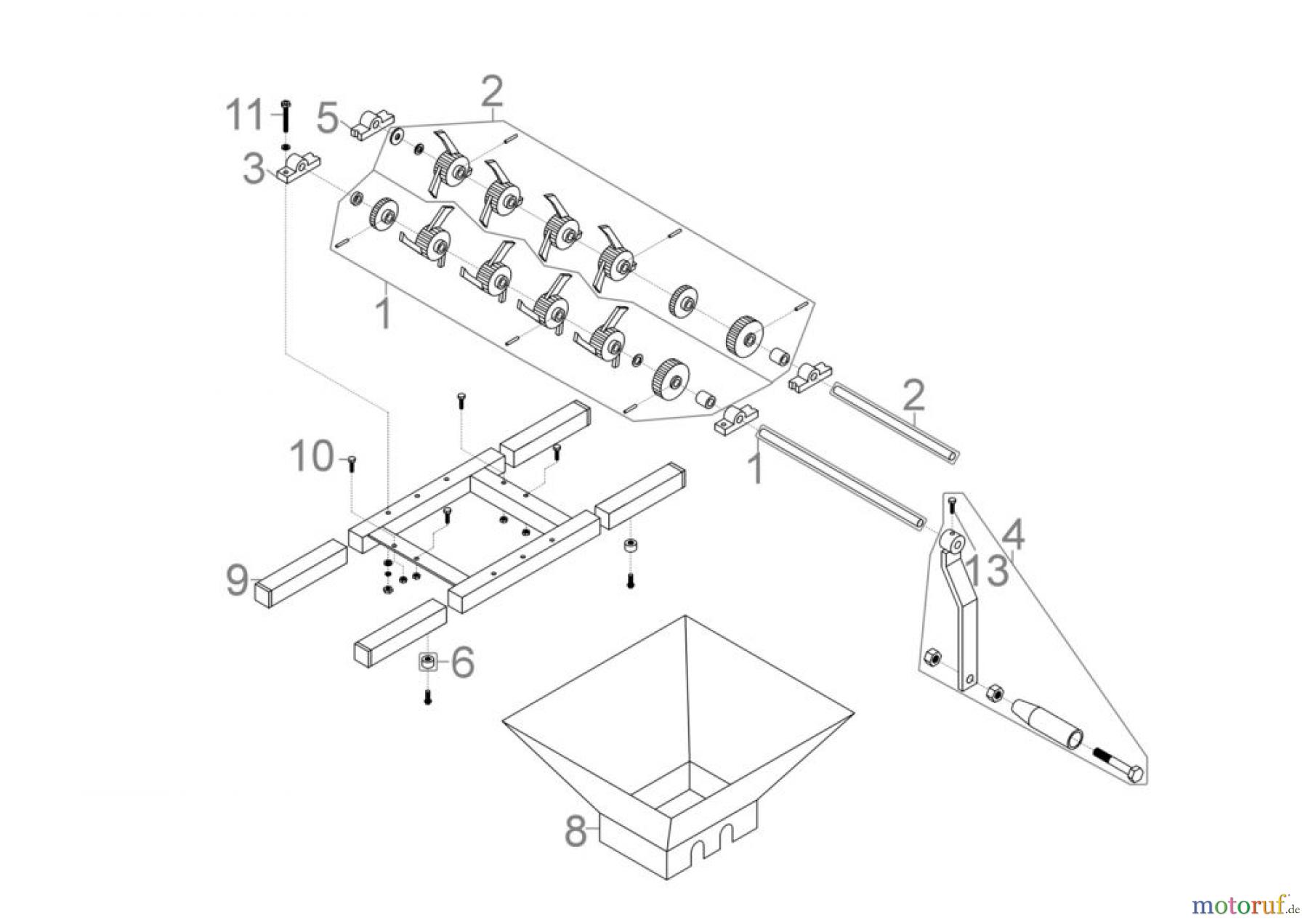  Güde Gartentechnik Obstverarbeitung Mühlen Obstmühle OM 15 Art.Nr.: 30010 FSL30010-01 Seite 1