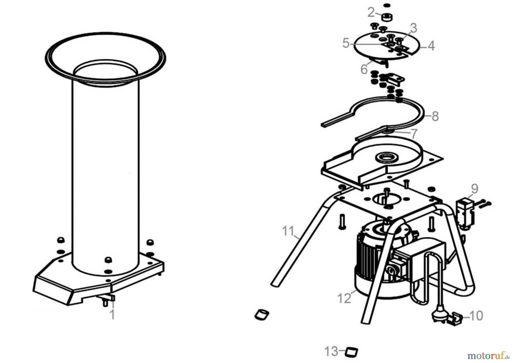 Güde Gartentechnik Obstverarbeitung Obsthäcksler Obsthäcksler GOH 1500 Art.Nr.: 30030 FSL30030-02 Seite 1