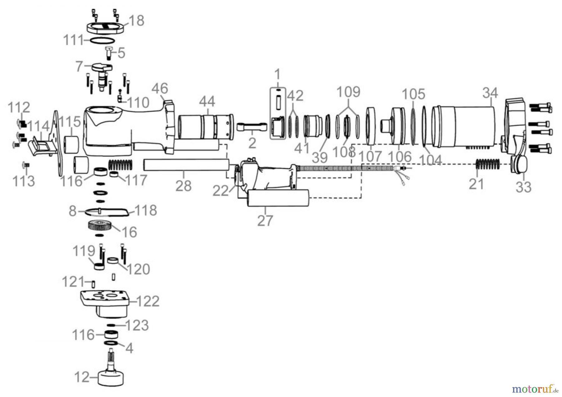  Güde Gartentechnik Pfahlrammen Pfahlramme GPR 822 PRO Art.Nr.: 94422 FSL94422-01 Seite 1