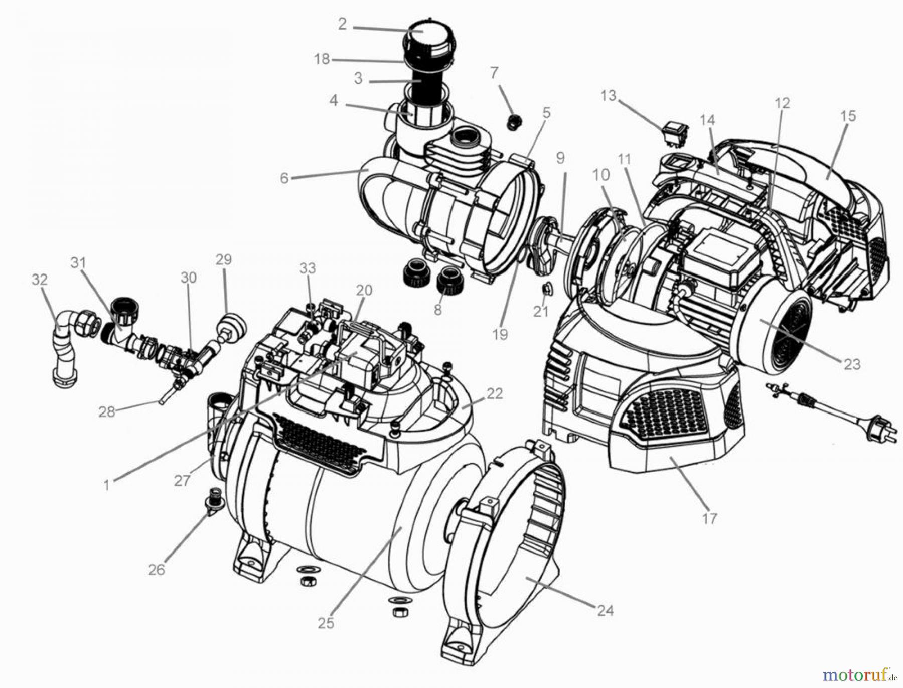 Güde Pumpentechnik Hauswasserwerke HAUSWASSERWERK HWW 1100 VF - 94230 FSL94230-02 Seite 1