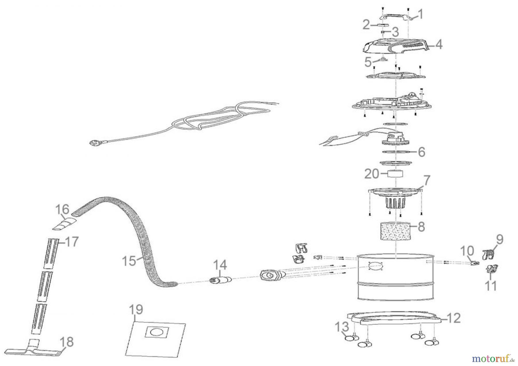 Güde Reinigungsgeräte Sauger Nass- & Trockensauger Nass-Trockensauger GNTS 12L Art.Nr.: 17000 FSL17000-02 Seite 1
