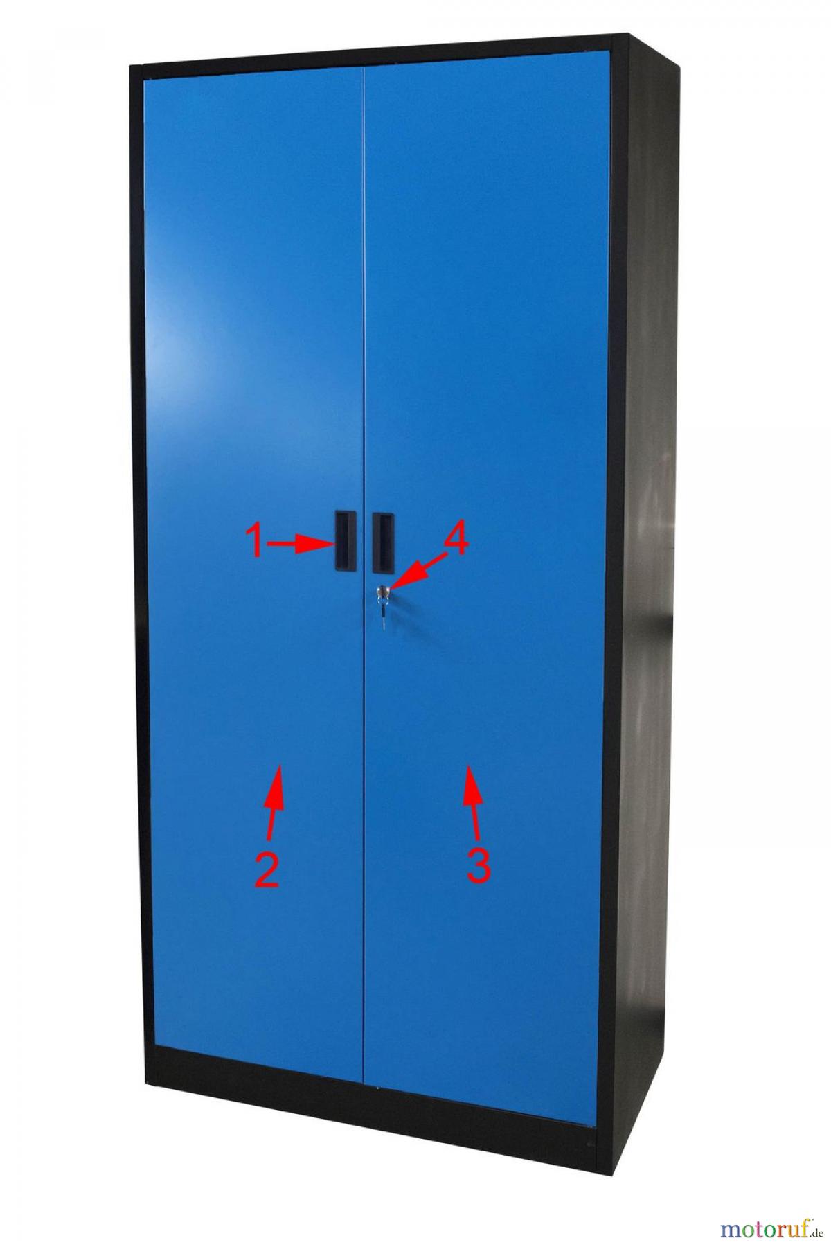 Güde Werkstatteinrichtung Werkzeugschränke Werkzeugschrank GWS Art.Nr.: 40478 FSL40478-01 Seite 1
