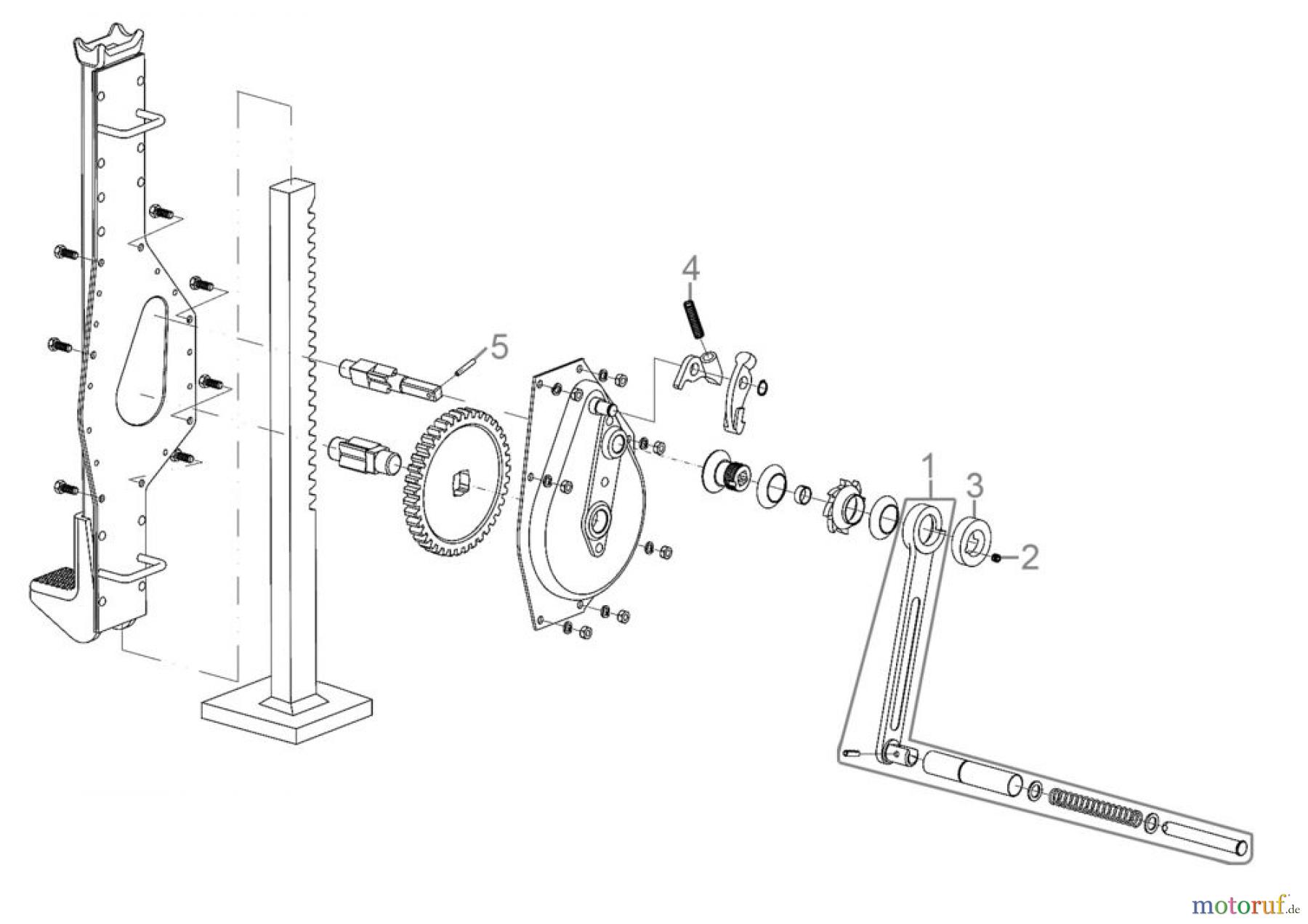 Güde Hebetechnik Kurbelwinden Kurbelwinde GKW 5T Art.Nr.: 18047 FSL18047-01 Seite 1