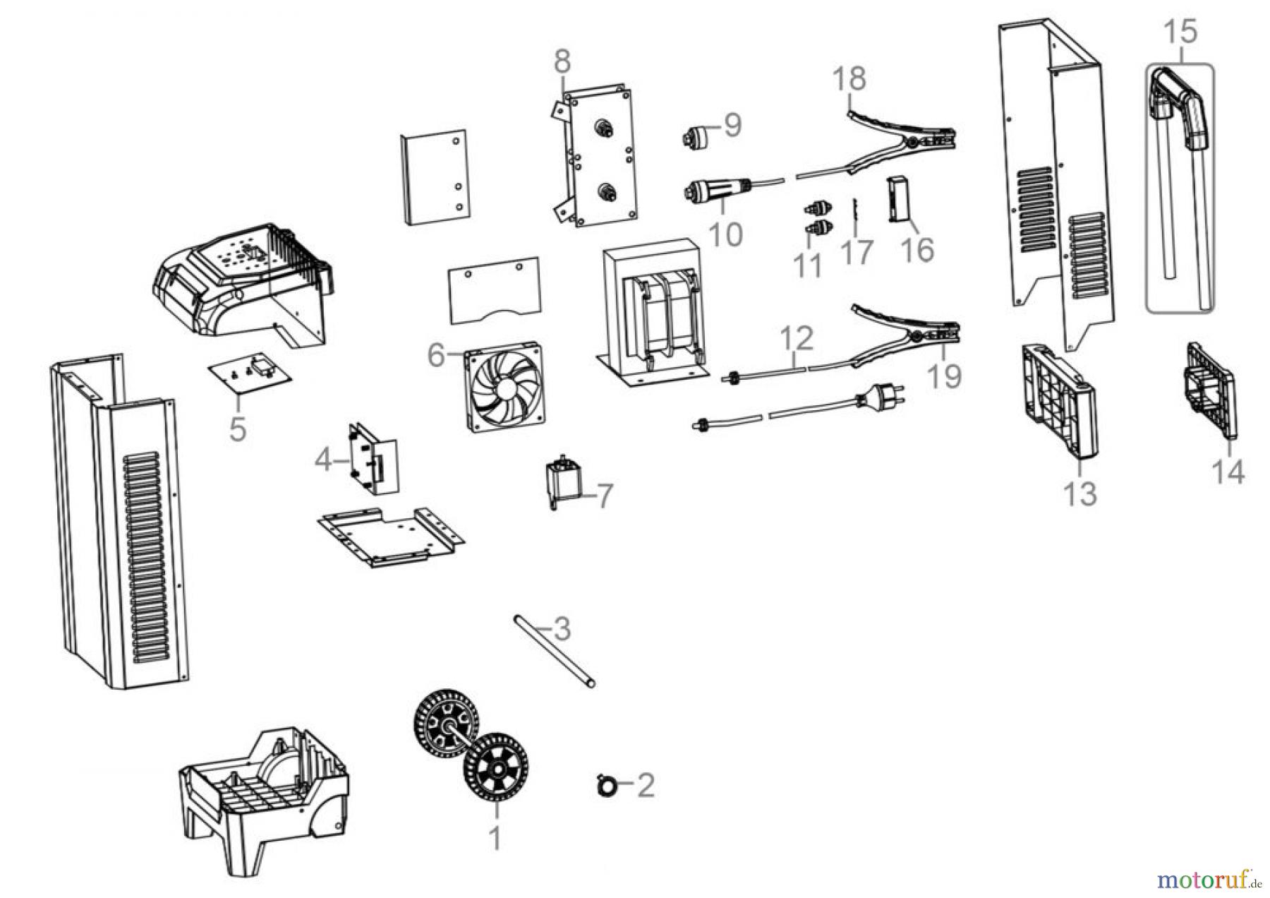  Güde Batterielader / KfZ-Zubehör Batterielader Batterielader Digital GDB 24V/12V-250 Art.Nr.: 85129 FSL85129-01 Seite 1