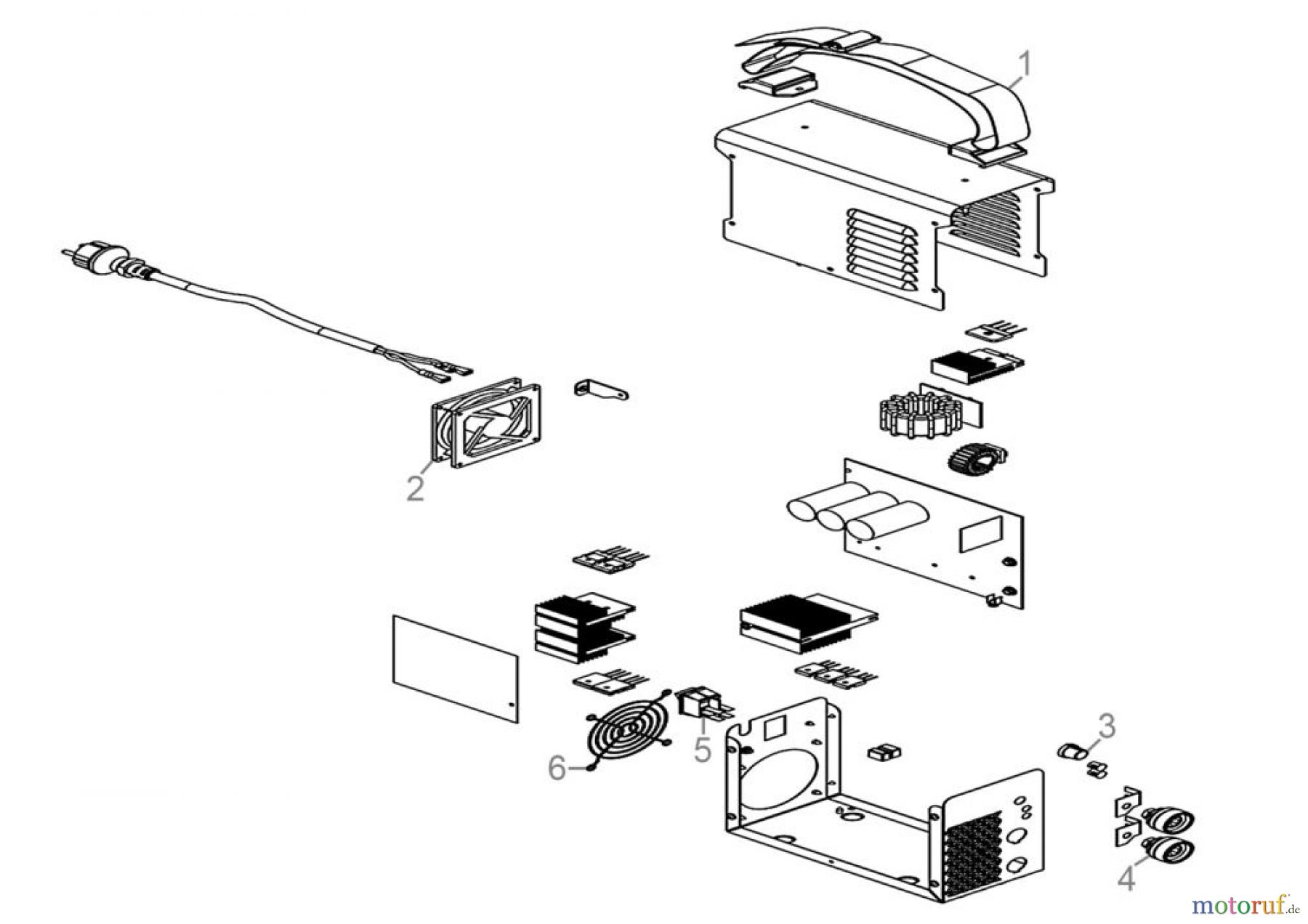  Güde Schweißtechnik Schweißgeräte Elektrodenschweißen bis 150 A Inverter Schweißgerät GIS 121 Art.Nr.: 20024 FSL20024-01 Seite 1
