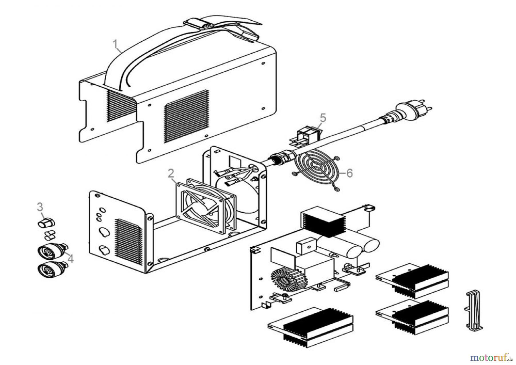  Güde Schweißtechnik Schweißgeräte Elektrodenschweißen bis 150 A Inverter Schweißgerät GIS140 Art.Nr.: 20025 FSL20025-02 Seite 1
