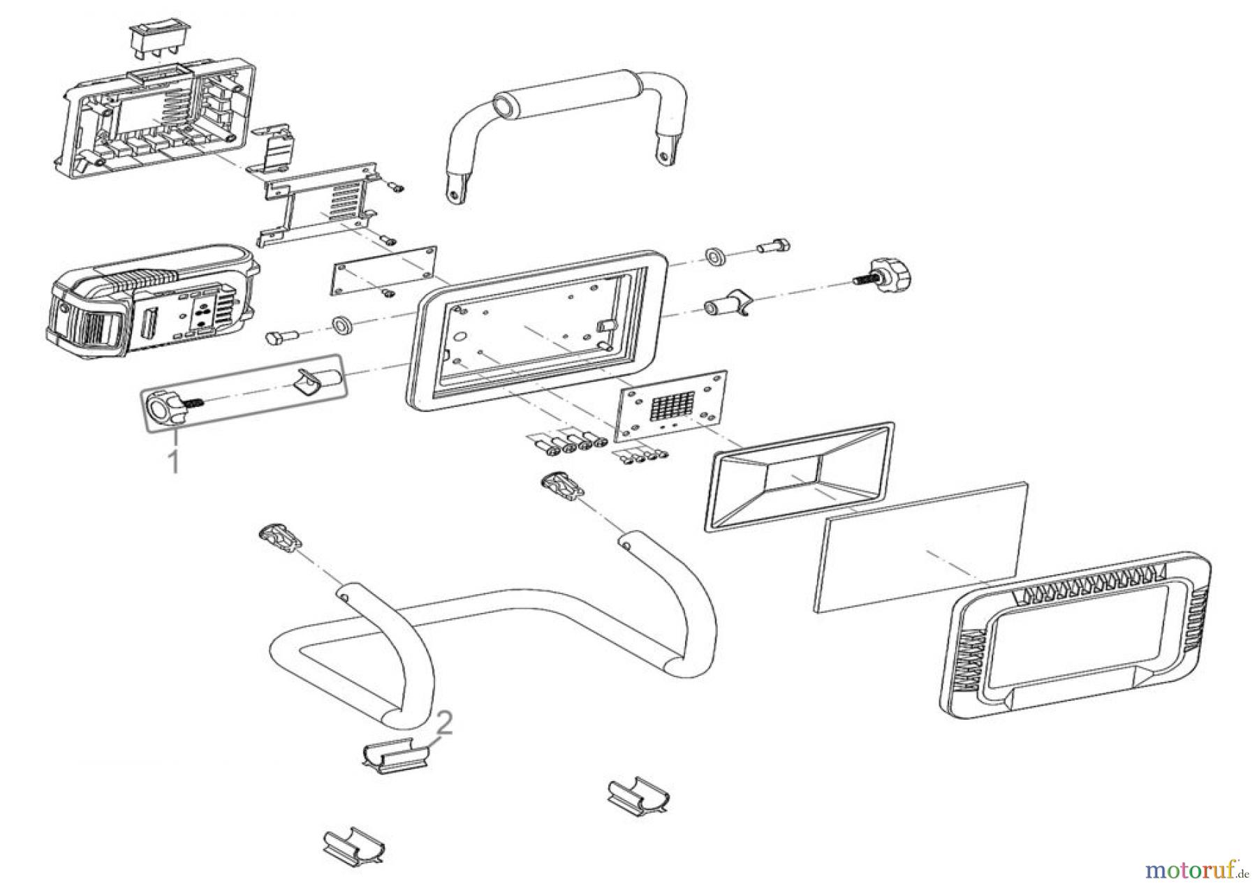  Güde Elektrowerkzeuge Akku-Werkzeuge Akku Lampen / Strahler Akku LED-Strahler LS 18-0 Art.Nr.: 58417 FSL58417-01 Seite 1