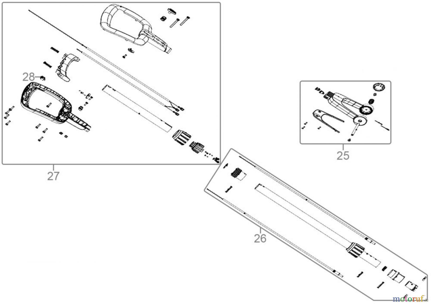 Güde Gartentechnik Rasenmäher Akku-Rasenmäher Schnittbreite bis 33 cm Akku Einhand Rasenmäher ERM 18-0 Art.Nr.: 58487 FSL58487-01 Seite 2