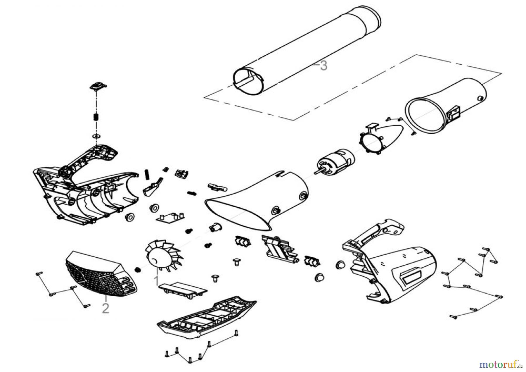 Güde Gartentechnik Laub-Sauger & Bläser Akku Akku Laubbläser LB 36-302-30 Art.Nr.: 58432 FSL58432-01 Seite 1