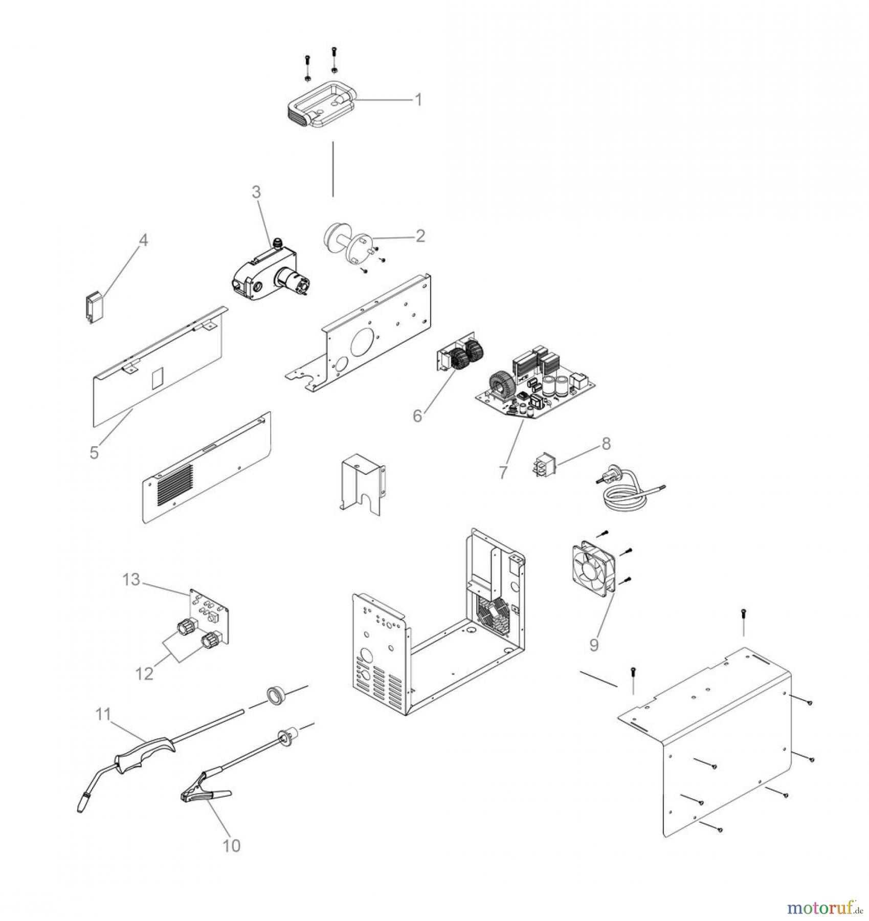  Güde Schweißtechnik Schweißgeräte Elektrodenschweißen bis 150 A Fülldraht-Schweissgerät SG 121 AK Art.Nr.: 20073 FSL20073-01 Seite 1