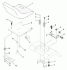 Husqvarna LTH 2042B (954571953) - Lawn Tractor (2004-01 & After) Ersatzteile Seat Assembly