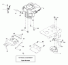 Husqvarna LTH 2042C (954571953) - Lawn Tractor (2004-03 & After) Ersatzteile Engine