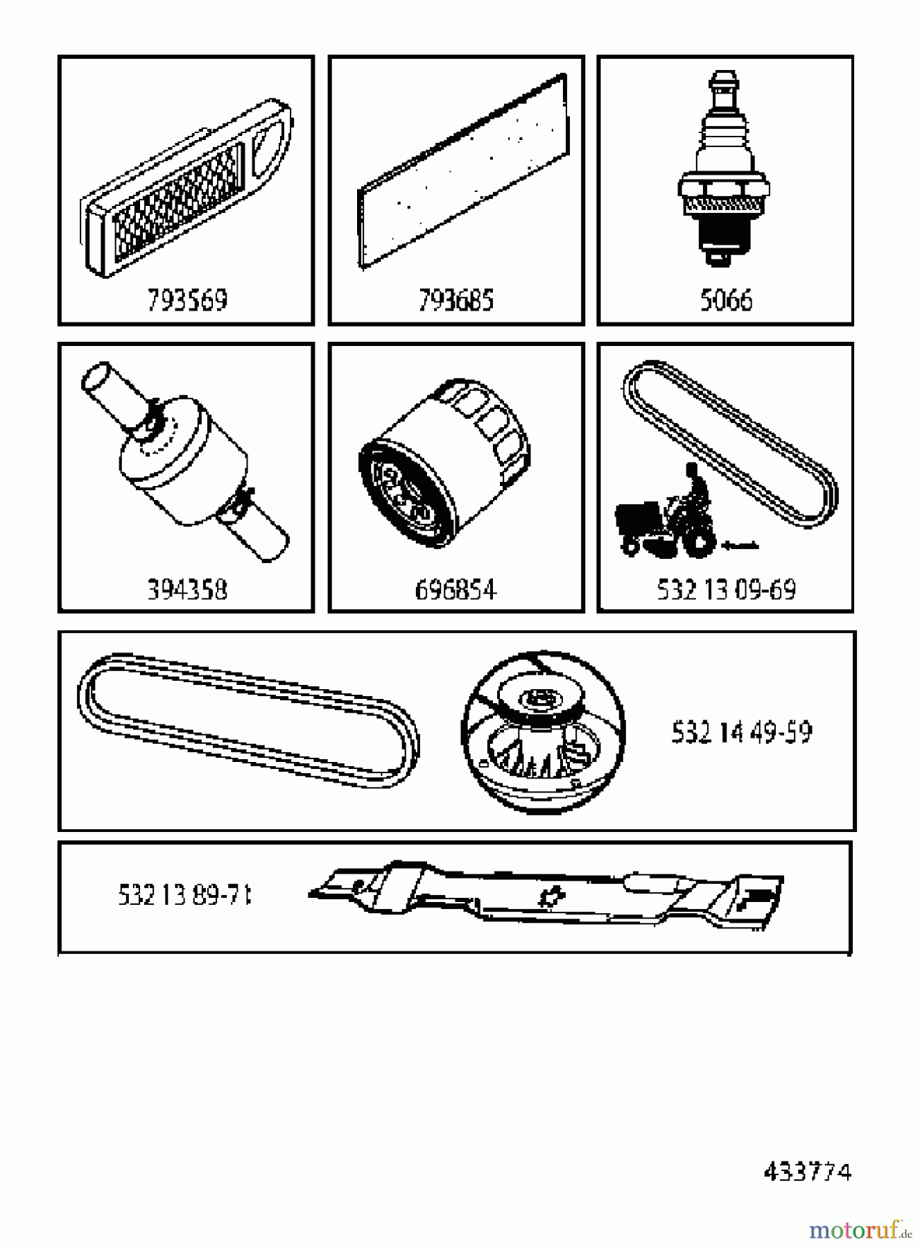 Husqvarna Rasen und Garten Traktoren LTH 2142DR (96041023601) - Husqvarna Lawn Tractor (2012-06 & After) FREQUENTLY USED PARTS