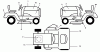 Husqvarna PB 195H42LT (96042003601) - Lawn Tractor (2007-05 & After) Ersatzteile Decals