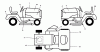 Husqvarna PB 195H42LT (96042003602) - Lawn Tractor (2008-01 & After) Ersatzteile Decals