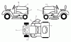 Husqvarna SRD17530 (280020) - Lawn Tractor (2010-12 & After) Ersatzteile DECALS