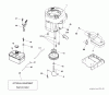 Husqvarna SRD17530 (280020) - Lawn Tractor (2010-12 & After) Ersatzteile ENGINE