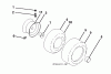 Husqvarna SRD17530 (96055000200) - Lawn Tractor (2012-10 & After) Ersatzteile WHEELS TIRES