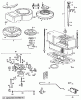 Husqvarna YT 120 (954000061) - Yard Tractor (1990-01 & After) Ersatzteile Engine B&S Model 281707, Type 0412-01 (Part 2)