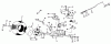 Husqvarna YT 120 (954000061) - Yard Tractor (1990-01 & After) Ersatzteile Transaxle And Rear Wheel (Part 1)