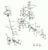 Husqvarna YT 120 (HVYT120AR) - Yard Tractor (1990-03 & After) Ersatzteile Steering, Front Axle And Wheel