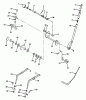 Husqvarna YT 140H (954000151) (H14H38B) - Yard Tractor (1991-01 & After) Ersatzteile Lift Adjustment (Part 1)