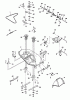 Husqvarna YT 140H (954000151) (H14H38B) - Yard Tractor (1991-01 & After) Ersatzteile Mower Deck (Part 1)