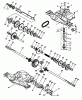 Husqvarna YT 150 (954840021) (HCYT150A) - Yard Tractor (1996-01 to 1996-03) Ersatzteile Dana Transaxle