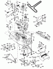 Husqvarna YT 150 (954840021) (HCYT150A) - Yard Tractor (1996-01 to 1996-03) Ersatzteile Mower Deck