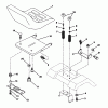 Husqvarna YT 150 (954840021) (HCYT150A) - Yard Tractor (1996-01 to 1996-03) Ersatzteile Seat Assembly
