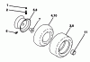 Husqvarna YT 150 (954840021) (HCYT150A) - Yard Tractor (1996-01 to 1996-03) Ersatzteile Wheels & Tires