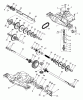 Husqvarna YT 150 (954840021) (HCYT150B) - Yard Tractor (1996-04 & After) Ersatzteile Dana Transaxle Model # 4360-96