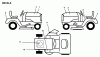 Husqvarna YT 150 (954840021) (HCYT150B) - Yard Tractor (1996-04 & After) Ersatzteile Decals