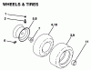 Husqvarna YT 150 (954840021) (HCYT150B) - Yard Tractor (1996-04 & After) Ersatzteile Wheels & Tires