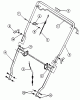 Husqvarna DT 20 A (968999190) - Dethatcher (2000-05 & After) Ersatzteile Handle Assembly