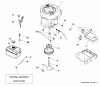 Husqvarna YT 16542 (96043002406) - Yard Tractor (2009-04 & After) Ersatzteile Engine